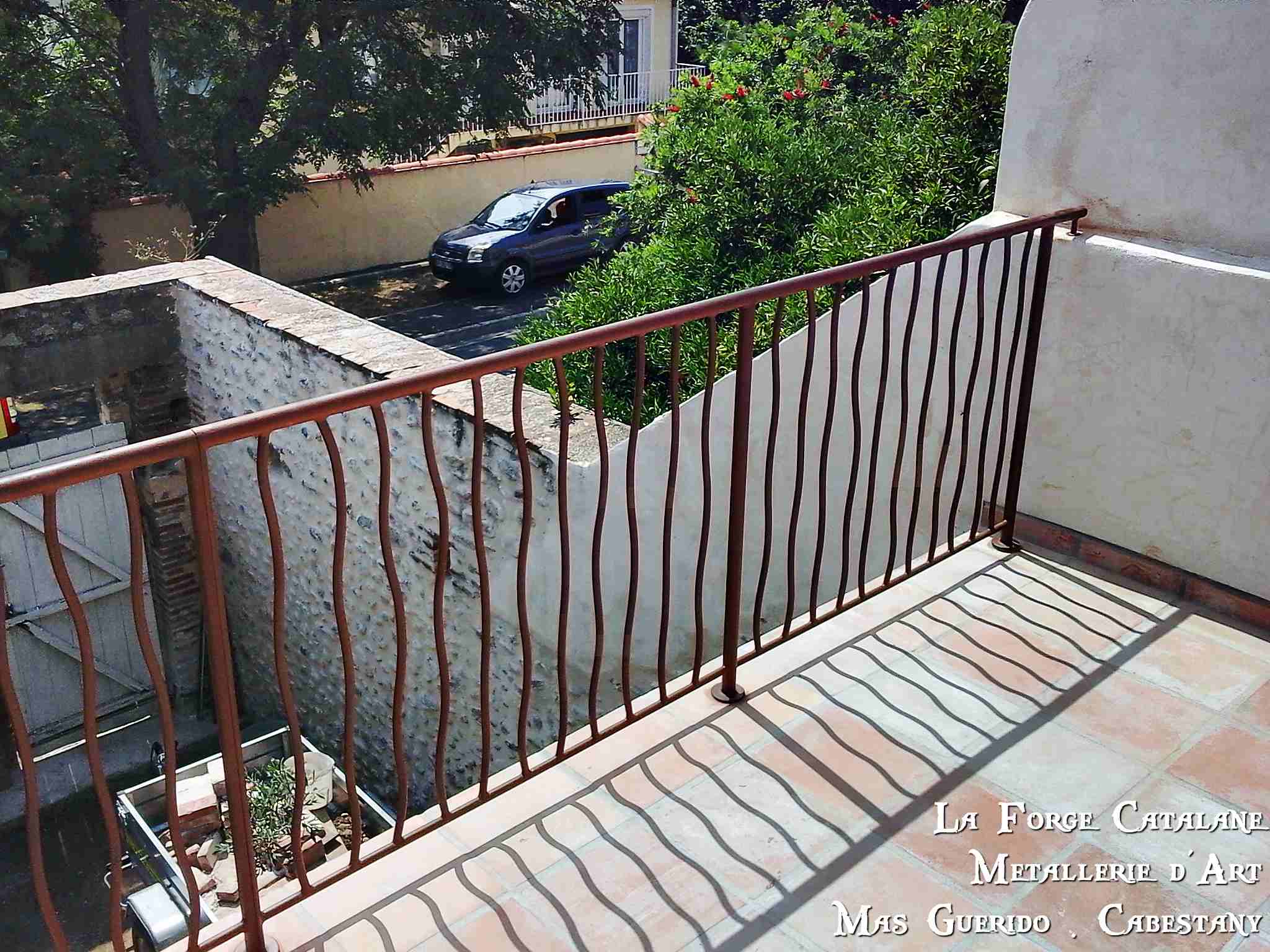 rambarde garde corps barreaux effet tordu fer La Forge Catalane (2).jpg